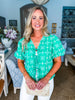 Vintage Eyelet Top-Green
