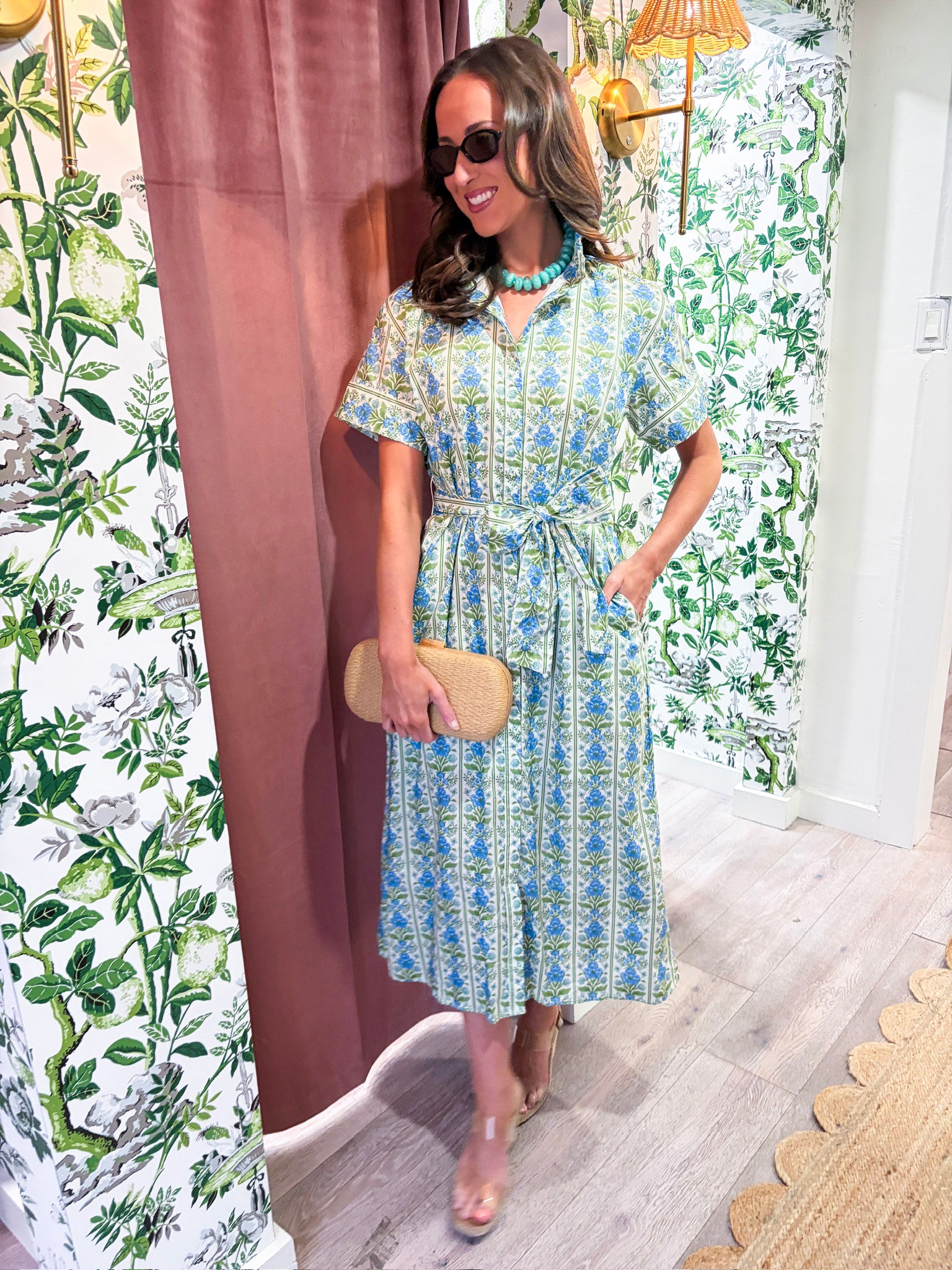 Daisy Lullaby Midi Dress