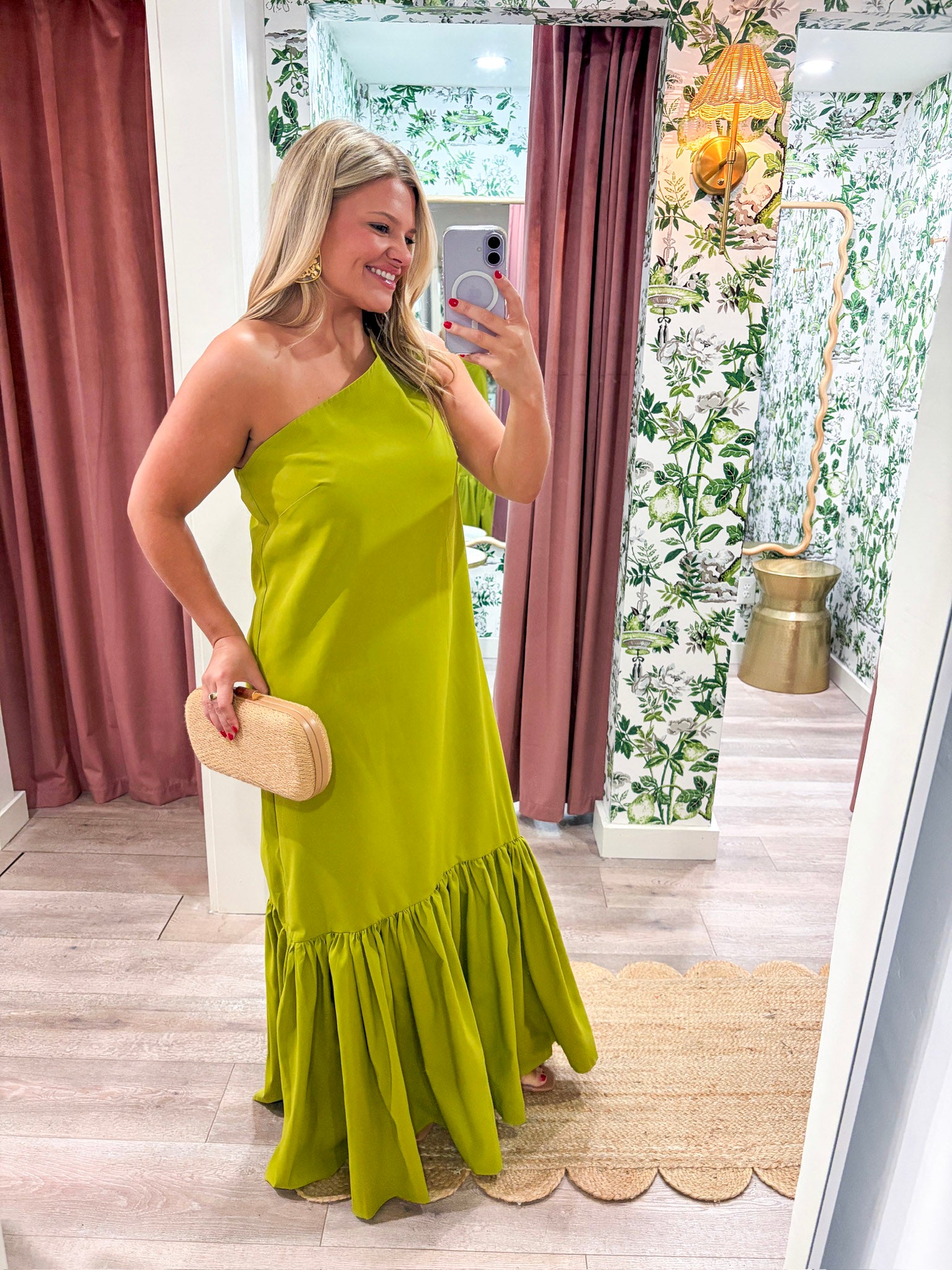 Purely Yours Maxi Dress-Lime