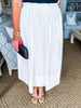 French Charm Midi Skirt