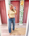 Easy Fit Ankle Jeans