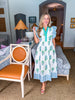 Coastal Brunch Floral Midi Dress