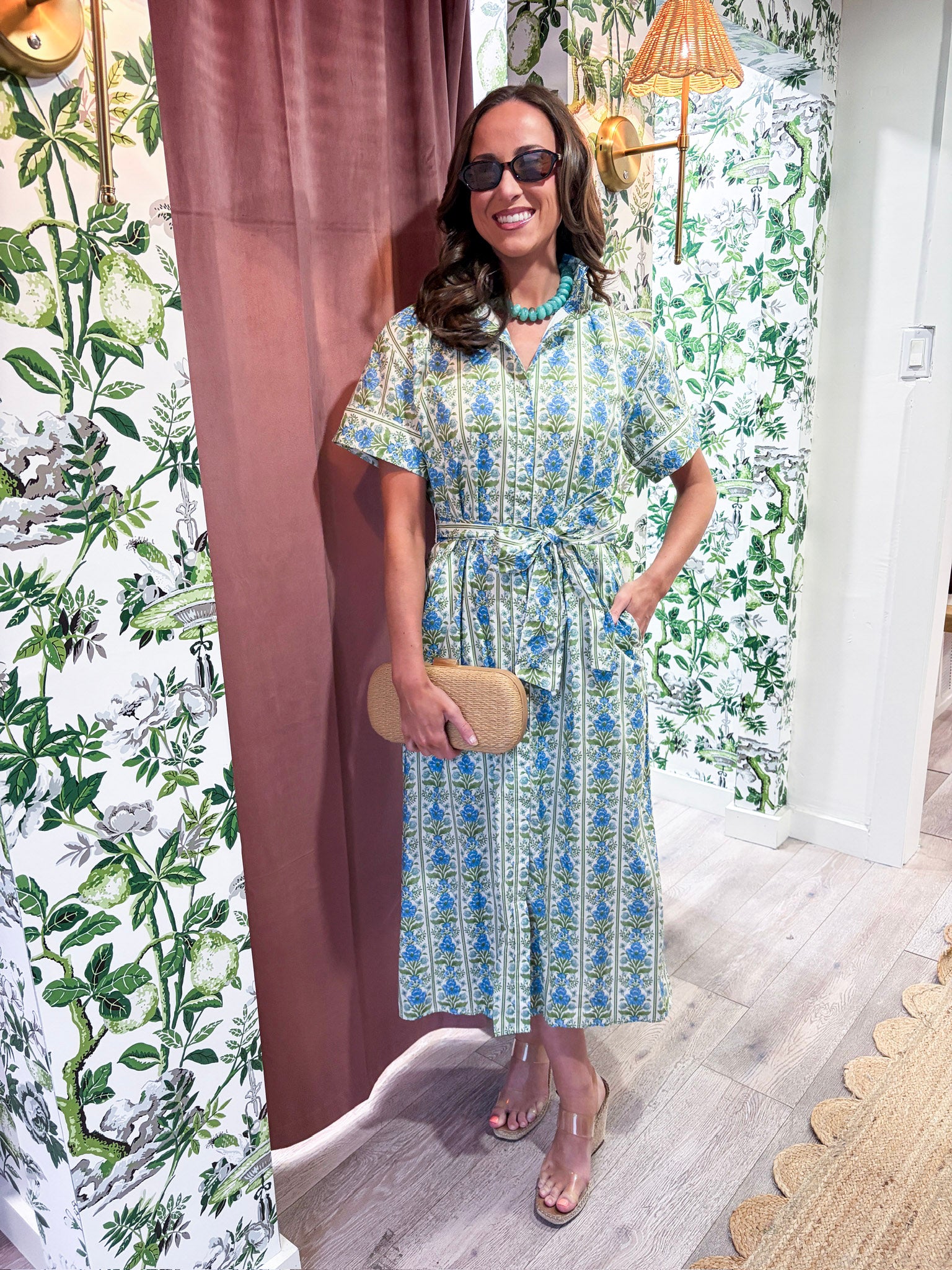 Daisy Lullaby Midi Dress