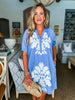 Coastal Muse Dress-Blue