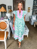 Garden Gathering Floral Midi Dress