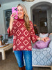 Rosehill Estate Sweater-Rosewood