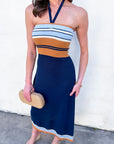 Terry Knit Midi Dress