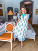 Coastal Brunch Floral Midi Dress