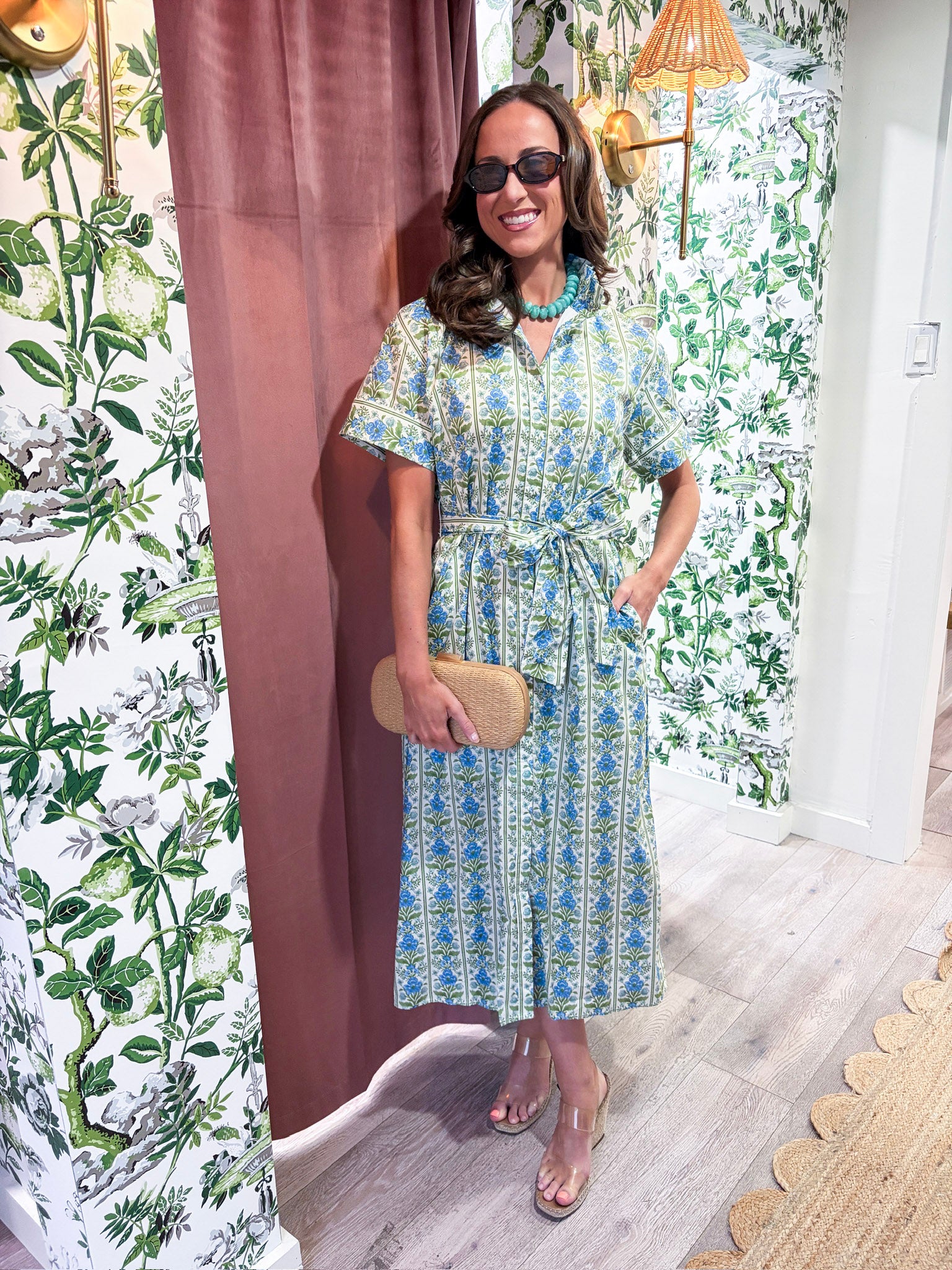 Daisy Lullaby Midi Dress