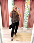 Jungle Queen Puff Sleeve Top
