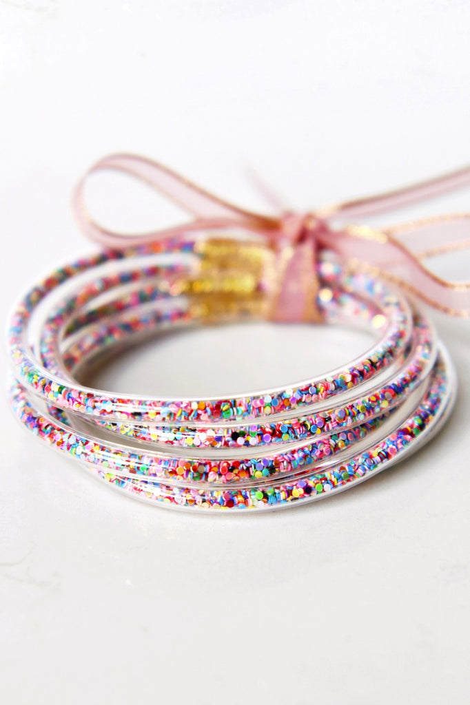 Confetti Sequin Bracelets- Multi