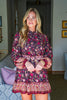 Vineyard Luxe Belted Mini Dress