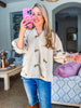Weekend in Savannah Corduroy Top