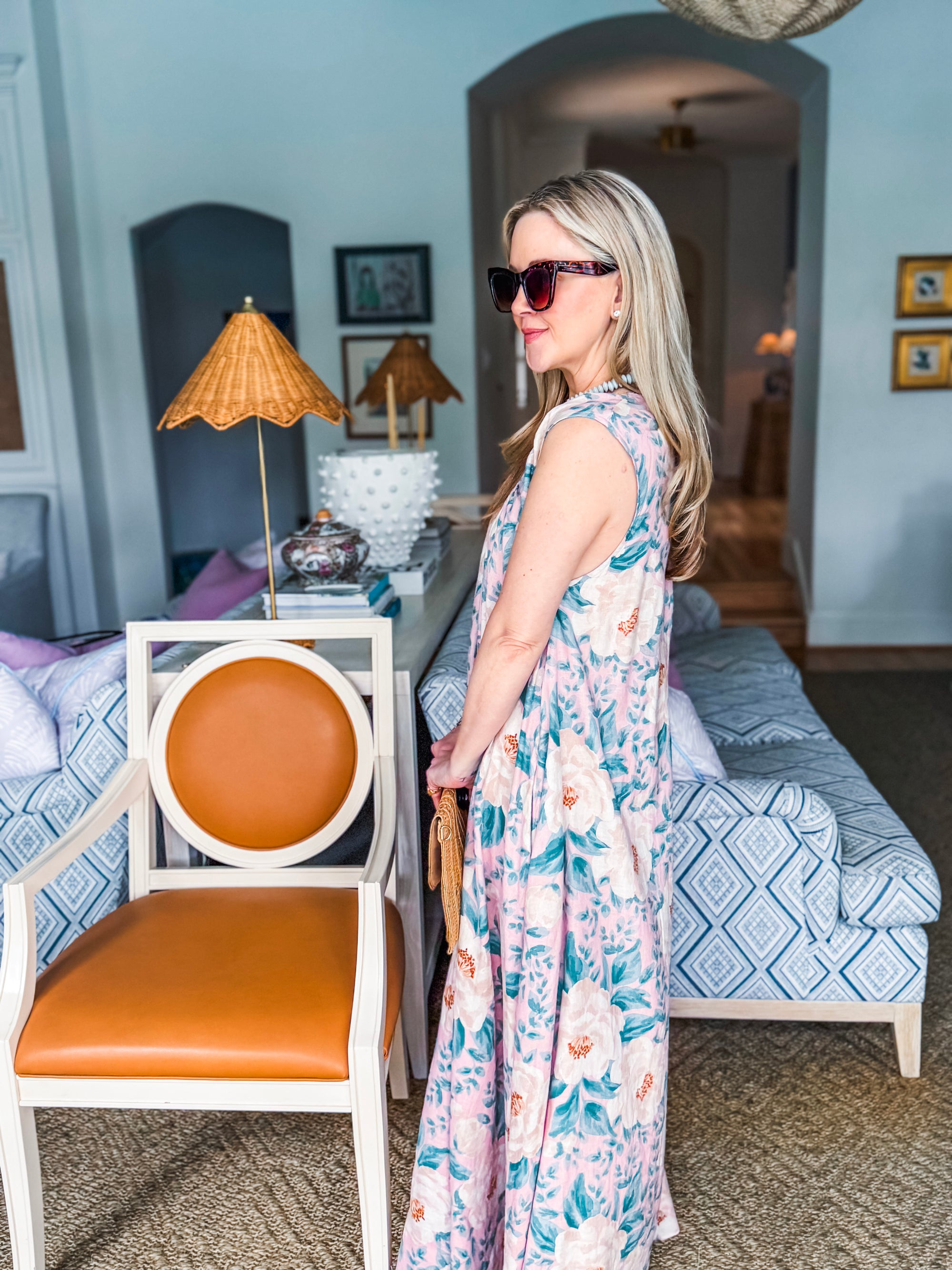 Edith Floral Maxi Dress