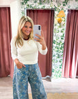 Cool Enough Crew Neck Top-Ivory
