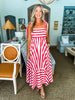 Walk on The Pier Midi Dress