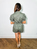 Go Getter Romper- Vintage Olive