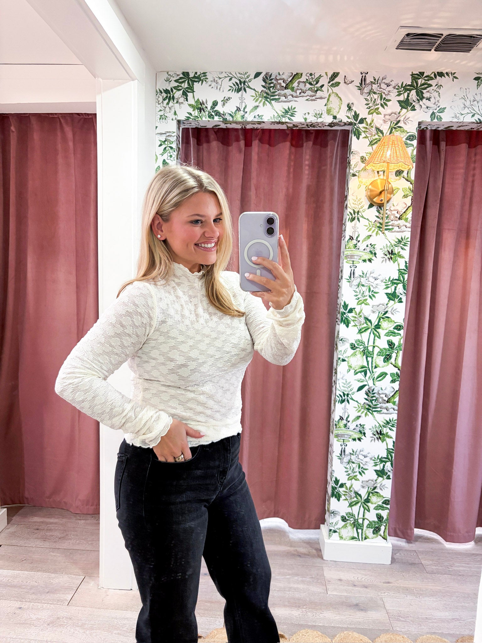 Wheatfield Cottage Lace Top