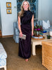 Turning Heads Maxi Dress- Black