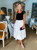French Charm Midi Skirt