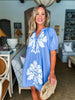Coastal Muse Dress-Blue