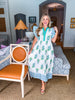Coastal Brunch Floral Midi Dress