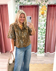 Lavinia Floral Jacquard Top