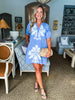 Coastal Muse Dress-Blue
