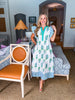 Coastal Brunch Floral Midi Dress