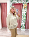 Seraphine Satin Top