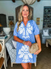 Coastal Muse Dress-Blue