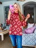 Rosehill Estate Sweater-Rosewood