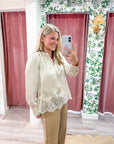 Seraphine Satin Top