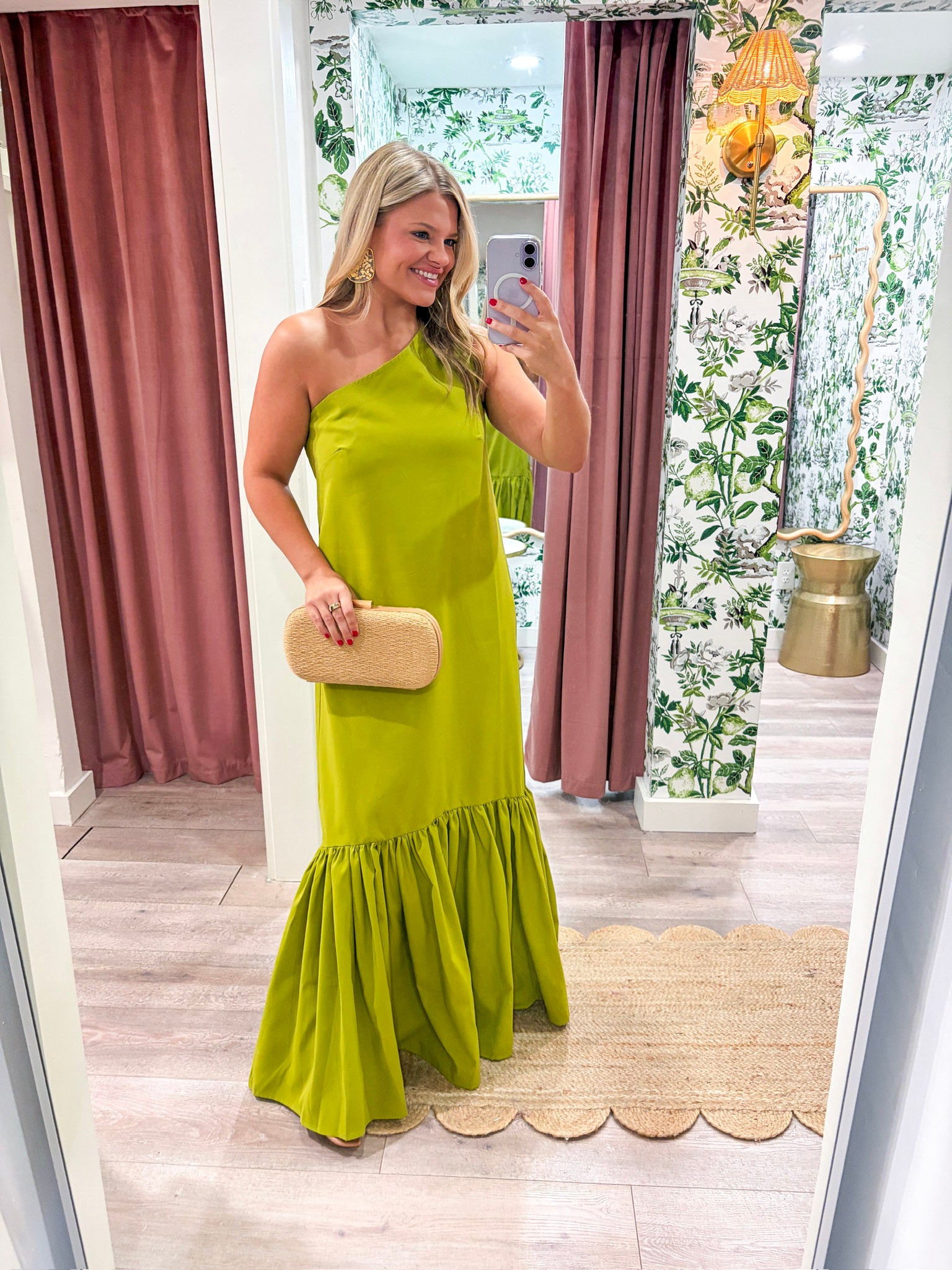 Purely Yours Maxi Dress-Lime