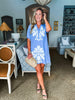 Coastal Muse Dress-Blue