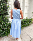 Capri Coast Embroidered Skirt Set