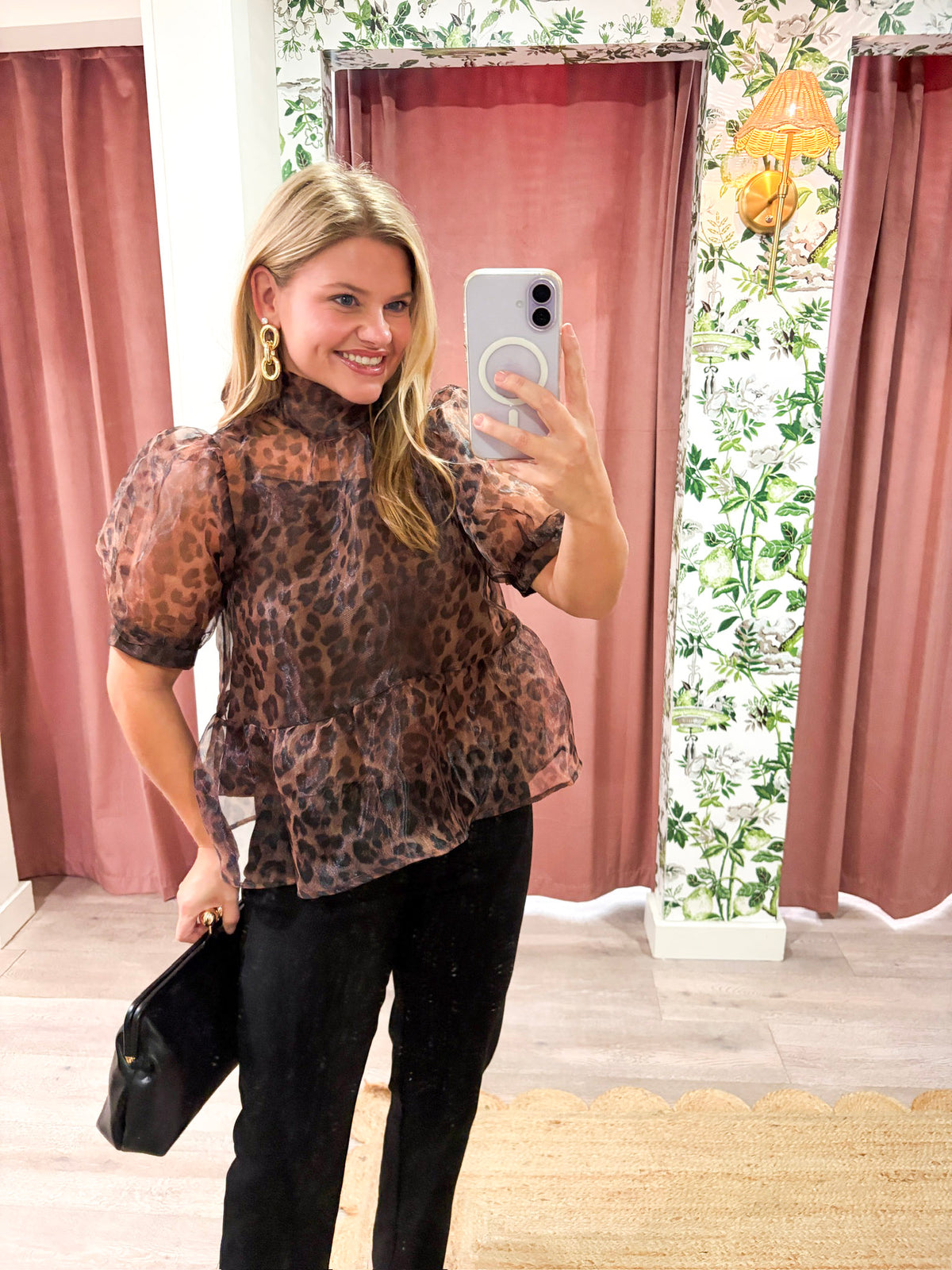 Jungle Queen Puff Sleeve Top