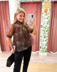 Jungle Queen Puff Sleeve Top