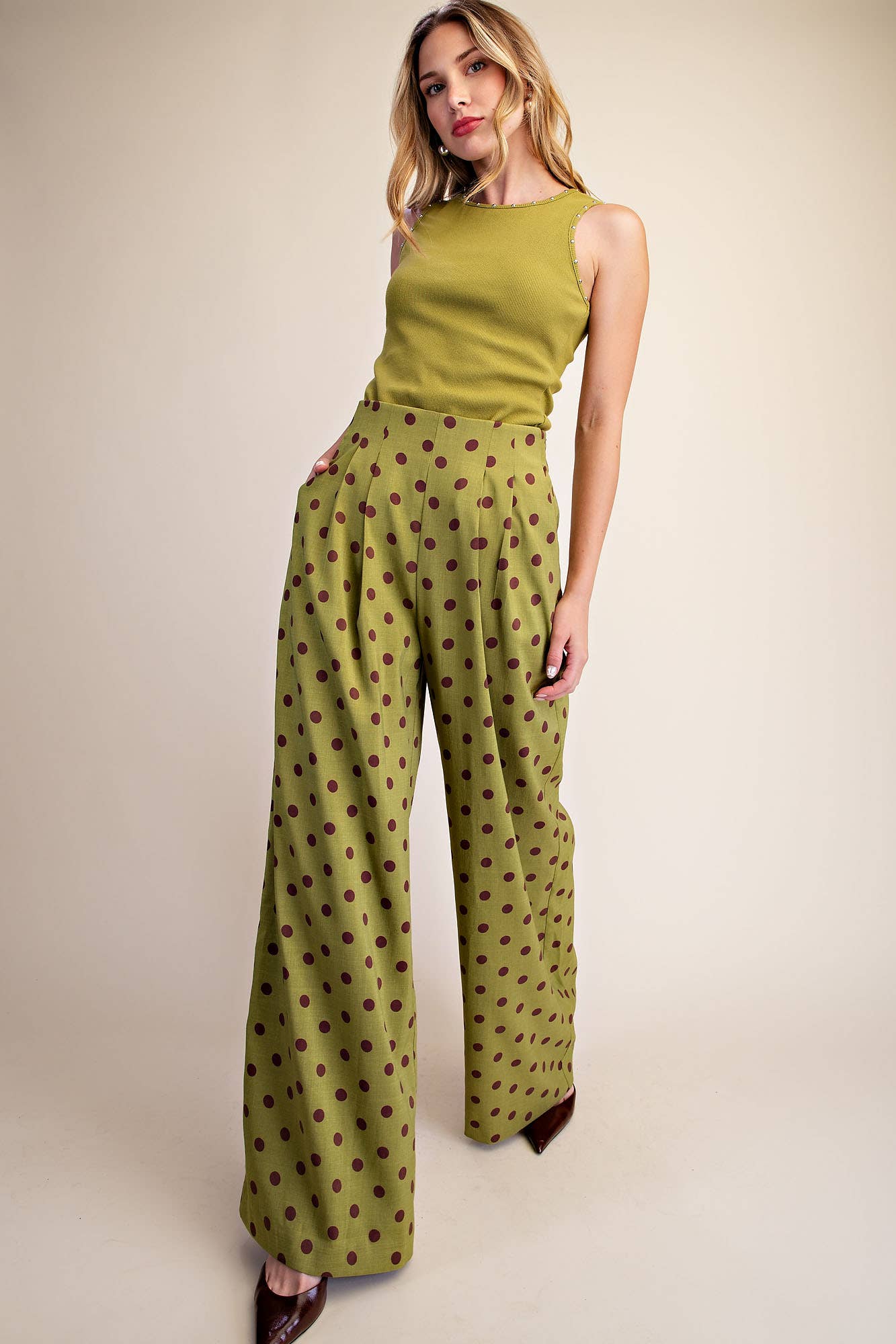 Cedar Grove Polka Dot Pants