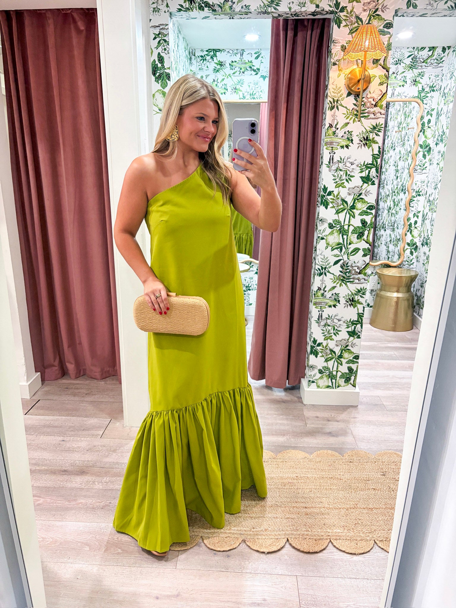 Purely Yours Maxi Dress-Lime