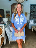 Coastal Muse Dress-Blue