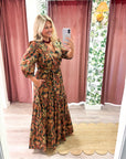 Paisley Gypsy Maxi Dress