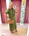 Pemberley Eyelet Midi Dress