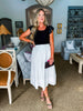 French Charm Midi Skirt