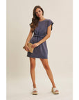 Easygoing Terry Mini Dress