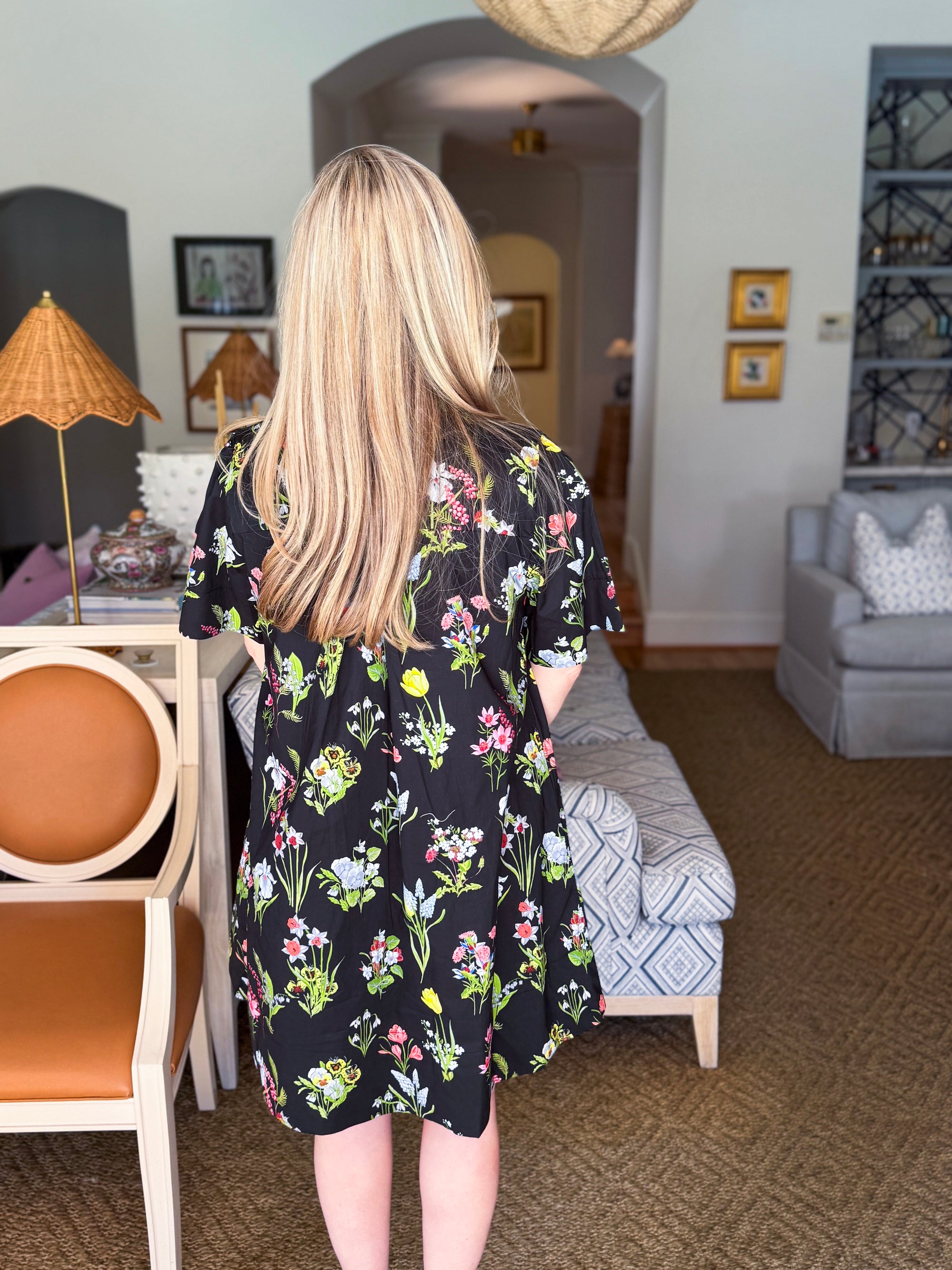 Rosette Dream Mini Dress