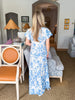 Soft Flowers Maxi Dress