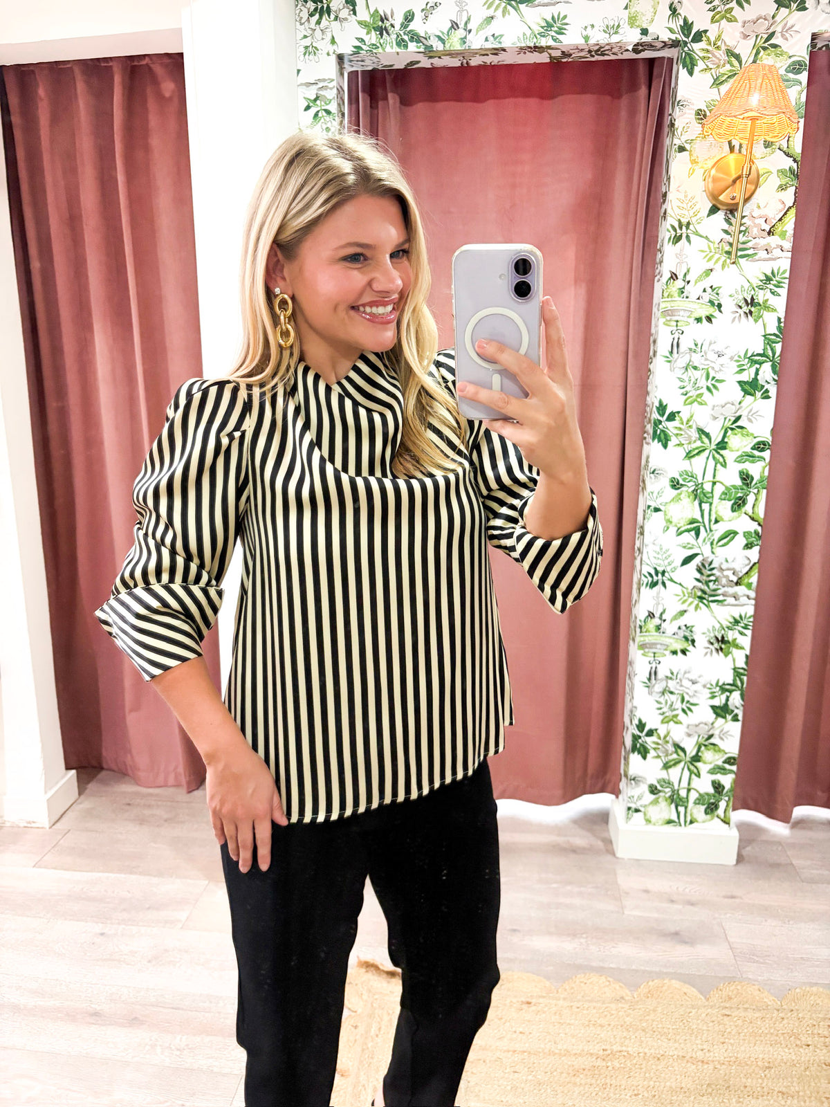 Milan Morning Stripe Top