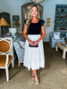 French Charm Midi Skirt