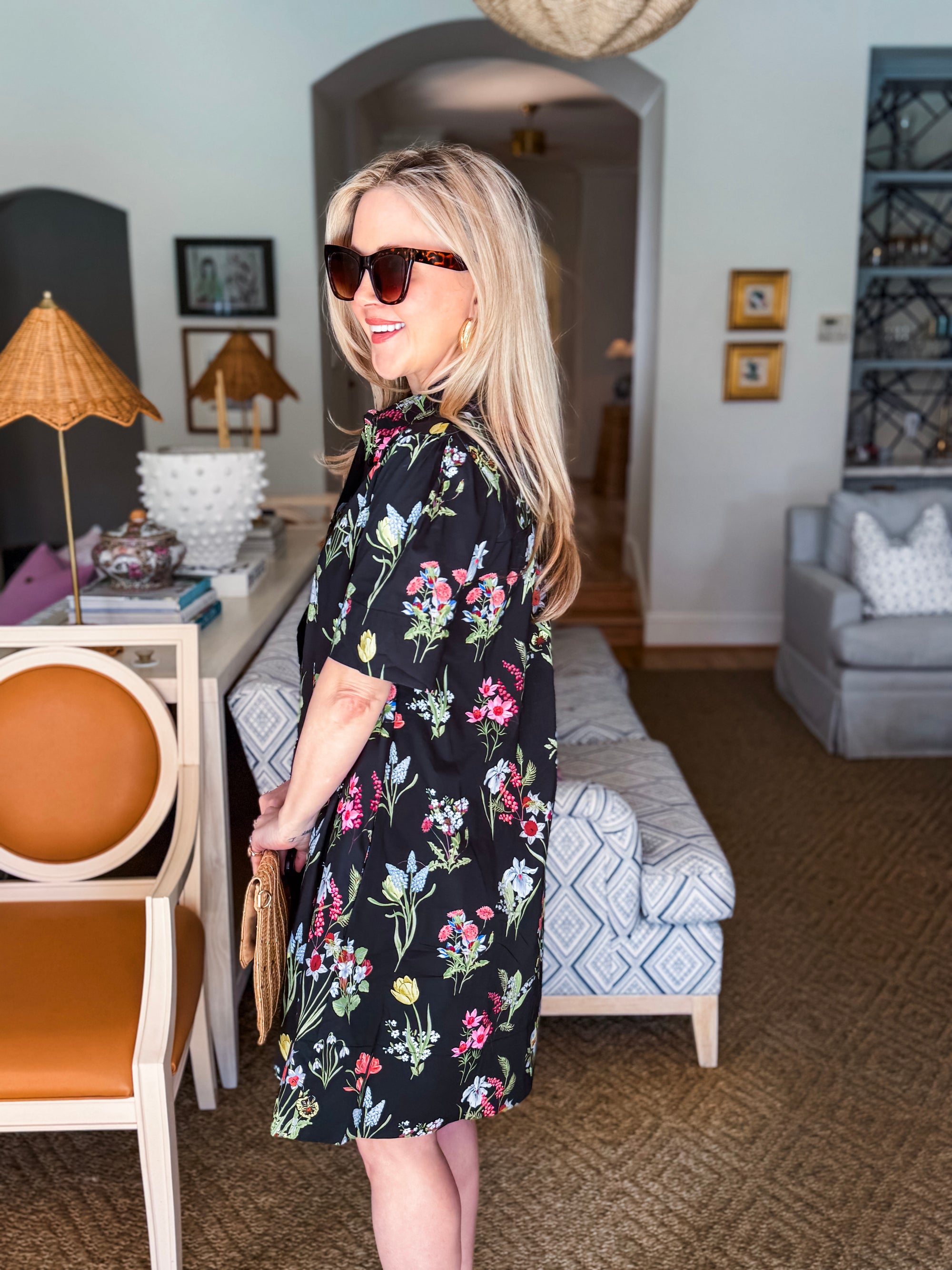 Rosette Dream Mini Dress